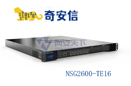 奇安信網神防火墻NSG2600-TE16-QDFX